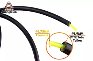 Tubo de PTFE Capricornio 1,9 mm tubo de teflón Bowden - Imagen 1 de 3