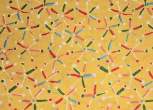 JACKS STARS YELLOW 30s COLLECTION EXCLUSIVELY QUILTERS CLASSIC COTTON SEW FABRIC - Picture 1 of 5