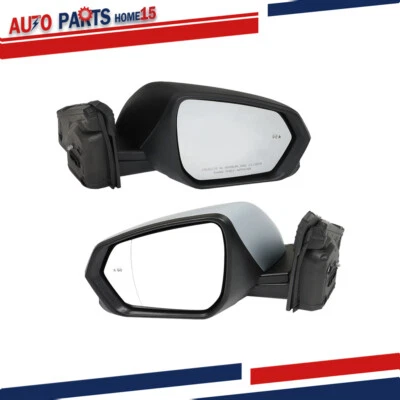 Left+Right Side Mirrors With 8-Pin For 2018-21 2022 Chevrolet Equinox Power Fold - Image 1 of 4