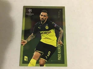 TOPPS CHAMPIONS LEAGUE 2020 DESIGNED BY L.MESSI P.ALCACER ๐ช๐ธ B.V.B ๐กโซ๏ธ - Picture 1 of 2