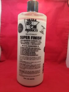 Super Finish Car Wax by Ultra Car Care Products 32oz Carnuba Wax - Picture 1 of 5