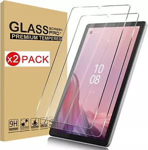 2X Tempered Glass Screen Protector For Lenovo Tab M9 (2023) 9 Inch Anti-Scratch - Picture 1 of 8