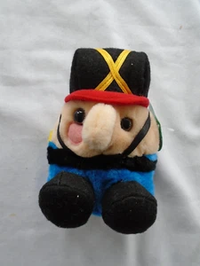 Swibco Puffkins Stofftier Soldat 5" ""Tommy"" 1994 mit Etikett - Bild 1 von 3