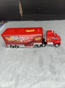 Disney Pixar CARS Mack Hauler #1 World of CARS 2008 RACE O RAMA N9709 - Picture 1 of 6