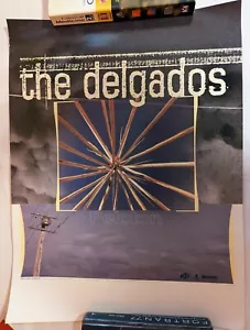 THE DELGADOS Peloton PROMO POSTER 1998 Mantra Recordings Beggars Banquet - Bild 1 von 1