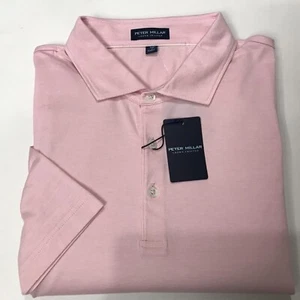 Camisa Polo Peter Millar Crown Crafted XL Rosa Excursionista Flex Elastizada Nueva $158 - Imagen 1 de 12