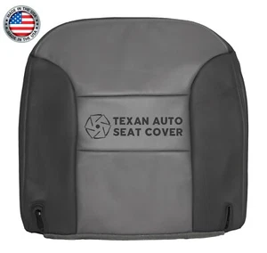 1999-2000 Chevy Tahoe Z71 -Driver Side Bottom Synthetic Leather Seat Cover Gray - Picture 1 of 8
