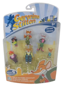 PERSONAGGIO GERONIMO STILTON FIGURE 6 PERSONAGGI IN BLISTER - Picture 1 of 1