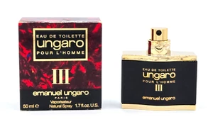 VINTAGE Ungaro III for Men by Emanuel Ungaro 1.7oz EDT Spray NEW Open Box No Cap - Picture 1 of 6