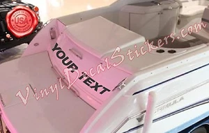 4"X24" CUSTOM Boat Names Jet Skies graphics, PWC. Vinyl Decal Stickers lettering - Picture 1 of 12