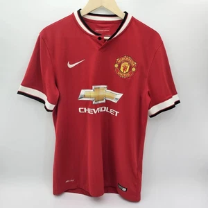 Manchester United Nike Football Soccer Shirt Jersey 2014/15 Home Dri Fit Size M - Picture 1 of 13
