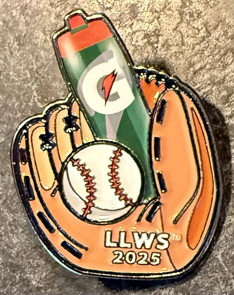 Pin Gatorade Serie Mundial de Pequeñas Ligas 2025 Foto 1 de 1