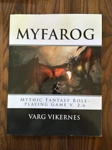 MYFAROG - Mythic Fantasy Role-playing Game Vikernes, Varg  CreateSpace Independe - Picture 1 of 3