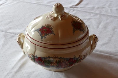 Sarreguemines Obernai Deckel-Terrine groß - Bild 1 von 4