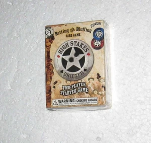 NEW High Stakes Drifter Betting & Bluffing Card Game Two Players Wizkids 2005 - Picture 1 of 4