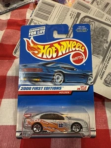 2000 Hot Wheels #81 First Editions 21/36 HOLDEN Gray w/Chrome 5 Spoke Wheels - Picture 1 of 2