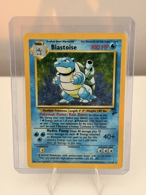 Pokémon TCG Blastoise Holo Rare Card 2/130 Base Set 2 - Image 1 of 2