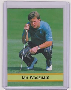 RARE 1993 UNITED KINGDOM FAX PAX IAN WOOSNAM GOLF CARD #7 ~ MULTIPLES - Picture 1 of 1