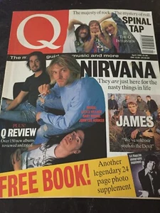 Q magazine October 1992, NIRVANA, Kurt Cobain, Dave Grohl, SPINAL TAP, JAMES - Picture 1 of 1