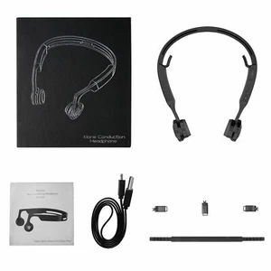Bone Conduction Wireless Headphones Bluetooth Earphones Running Open-Ear USA - Picture 1 of 3