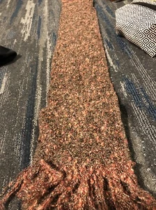 AVOCA THE MILL MADE IN IRELAND DAMEN SCHAL Braun Dunkelrot - Bild 1 von 4