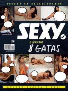 SEXY MAGAZINE BRAZIL # 499 - 8 GIRLS - JAN 2022 - SEALED - playboy - Picture 1 of 1