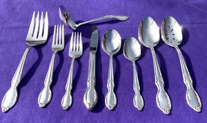 Cubiertos cubiertos International Silver Royal Manor 1956 plateados - ELECCIÓN - Imagen 1 de 25
