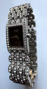 D&G Dolce & Gabbana Damen Quartz - seltenes Design - Batterie neu - Werk läuft - Bild 1 von 5