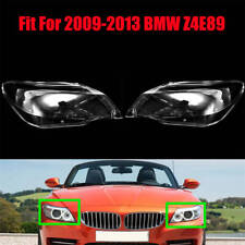 2Pcs Headlight Headlamp Clear Lens Left Right Cover Fit For 2009-2013 BMW Z4 E89