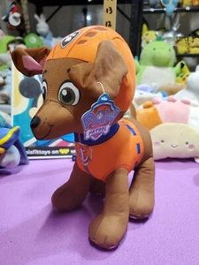 Spin Master Nickelodeon 2022 Paw Patrol Jumbo Plush ZUMA 11" Plush W/ Tags - Picture 1 of 11