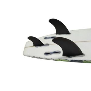 Dual Tab Keel Fins Set High Performance Surfboard Fins For FCS2 Compatible