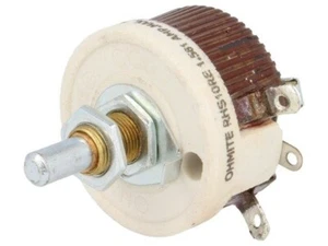RHS10RE Potentiometer: axial 1-Drehung 10Ω 25W 6,35mm Achse: D Schnitt OHMITE - Bild 1 von 1