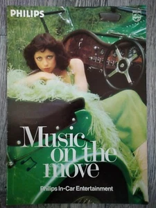 PHILIPS RP RN N ET In Car Entertainment Music Radio Cassette Brochure Jan 1975 - Picture 1 of 2