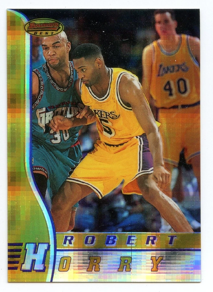 1996-97 Bowman's Best Atomic Refractor Card 20 - Robert Horry - Image 1 of 1