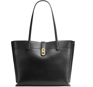 Donna Karan NY Bridgehampton leather triple compartment large tote - Black - Picture 1 of 16