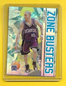 2002-03 Topps Chrome Zone Busters Refractors #ZB9 Mike Bibby - NM-MT+