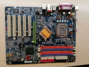 TESTED MAINBOARD GIGABYTE GA-8IPE775G AGP PCI SOCKET 775 ATX - Imagen 1 de 10