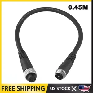 Power Cable for Daiwa BM LB Battery Electric Reel Power Cord 0.45M 2Pin US - Picture 1 of 10