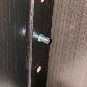 Alfileres de estante orejeras soporte clavijas para IKEA BILLY ESTUCHE LIBRO estantes (Paquete de 4) - Imagen 1 de 3