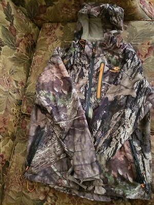 MOSSY OAK Scent Factor Light Wieght Jacket Mens Size Med. - Image 1 of 4