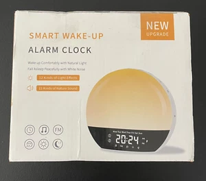 Reloj despertador inteligente con luz de despertador CABTICK Bluetooth Sunrise  - Imagen 1 de 5