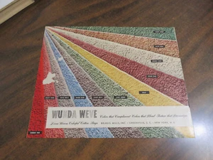 WUNDA WEVE RUGS Belrug Mills Inc Greenville South Carolina New York NY Booklet - Picture 1 of 7