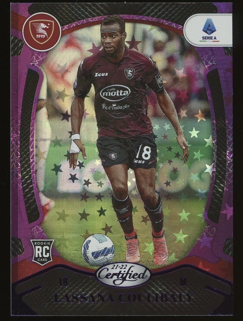 Lassana Coulibaly PURPLE ASTRO ROOKIE 2021-22 Panini Chronicles Certified 164 RC