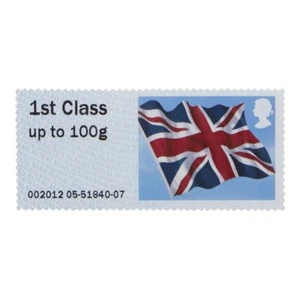 GB FS39 2001's Union Flag 1st Class single MNH 2012 - Picture 1 of 1