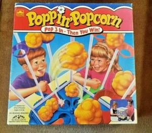 Poppin' Popcorn Game 1993 Vintage Complete - Picture 1 of 9