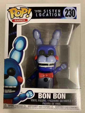 Bon Bon 230 ~ Five Nights at Freddy’s ~ Funko Pop Vinyl ~ Free Pop Protector Cover