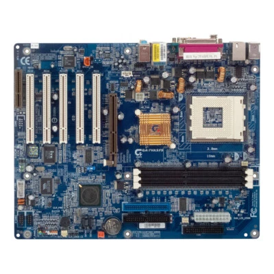 Mainboard Gigabyte GA-7VASFS Socket 462 ATX DDR AGP PCI - Image 1 of 3