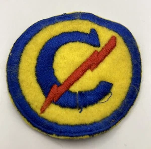 WWII 1950s Army Constabulary Regiment Weiden Wool Patch - Picture 1 of 4