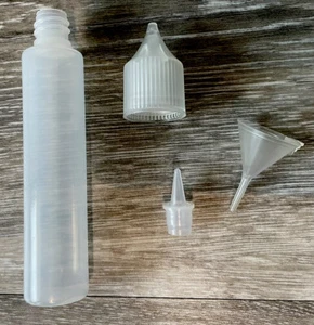 25 Pcs 30mL LDPE Plastic Squeezable UNICORN BOTTLE - Picture 1 of 4