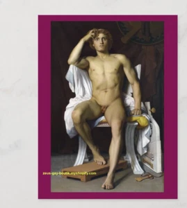 POSTAL / Léon BENOUVILLE / Achille, 1847 - Imagen 1 de 2